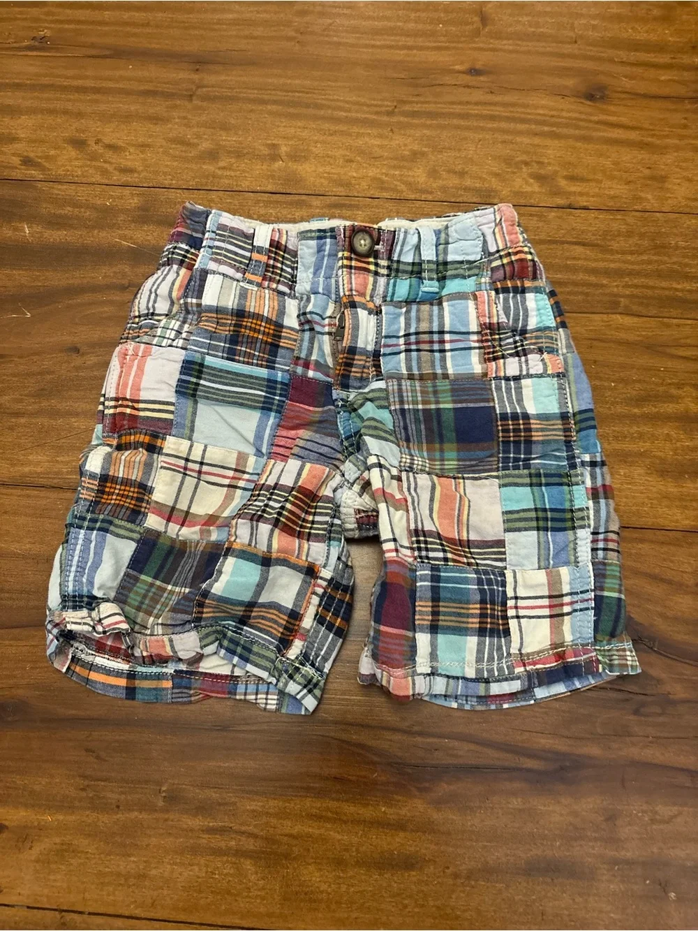 Ralph Lauren Navy Blue Kids Shorts - Polo Logo